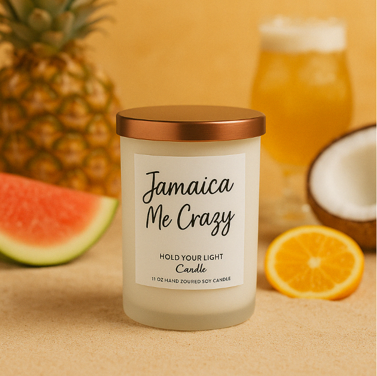 "Jamaica Me Crazy" - Candle