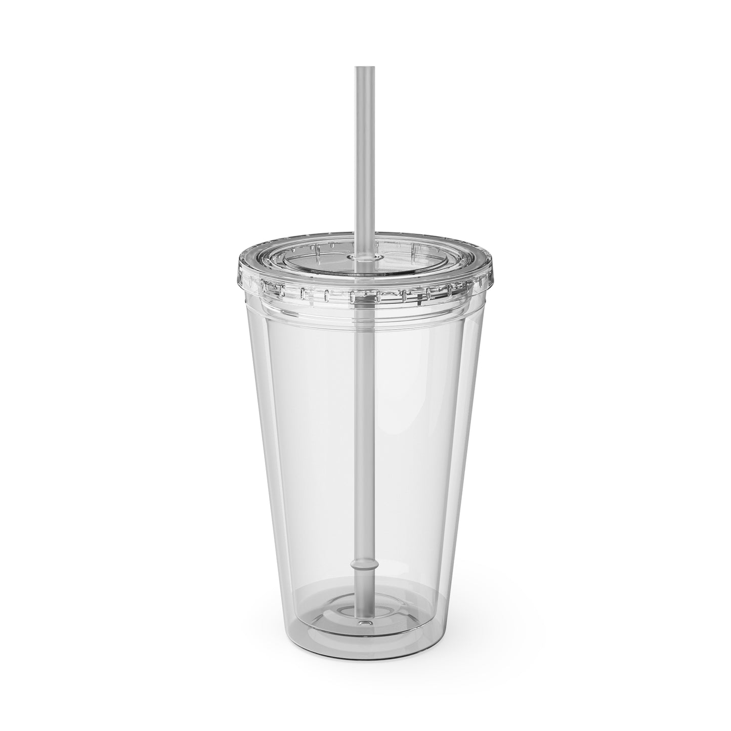 Inspirational Cross 16oz Tumbler with Straw — "Hold Your Light"
