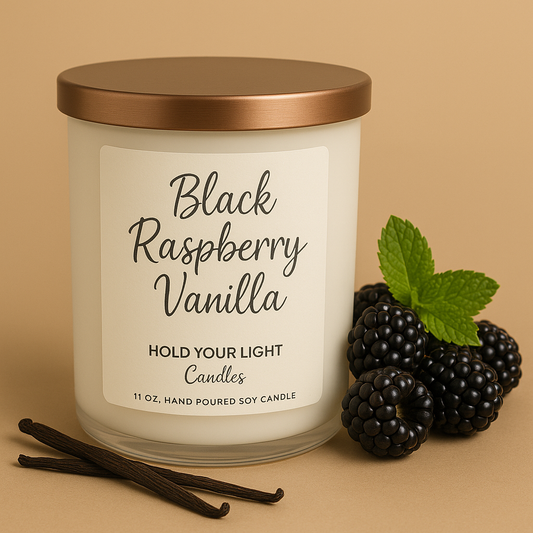 "Black Raspberry Vanilla" - Candle